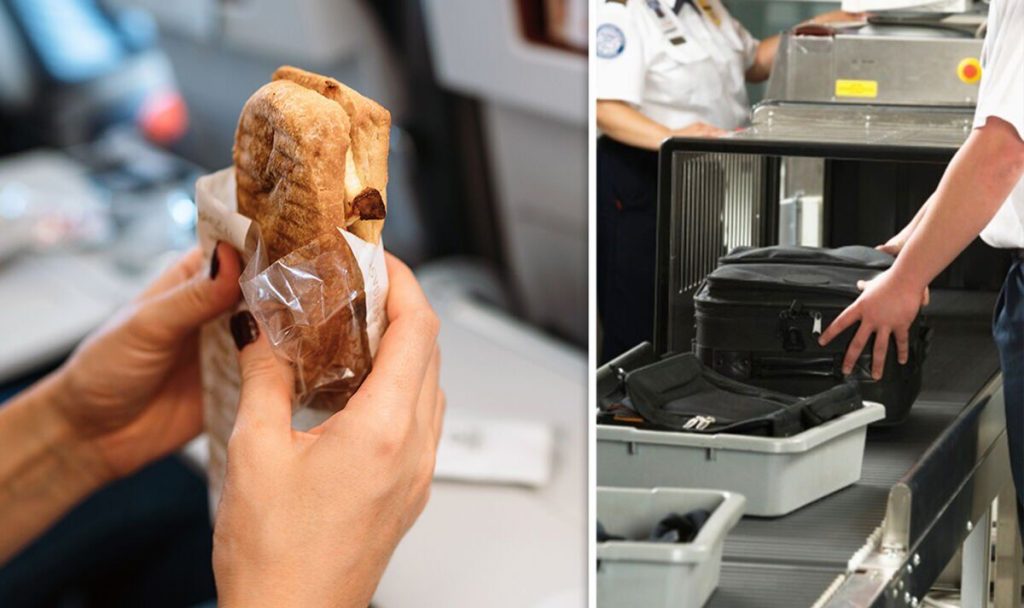 Jedzenie w bagażu podręcznym w samolocie: Co można zabrać?